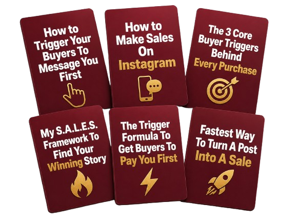 Trigger Sales On Purpose — the 6 modules inside